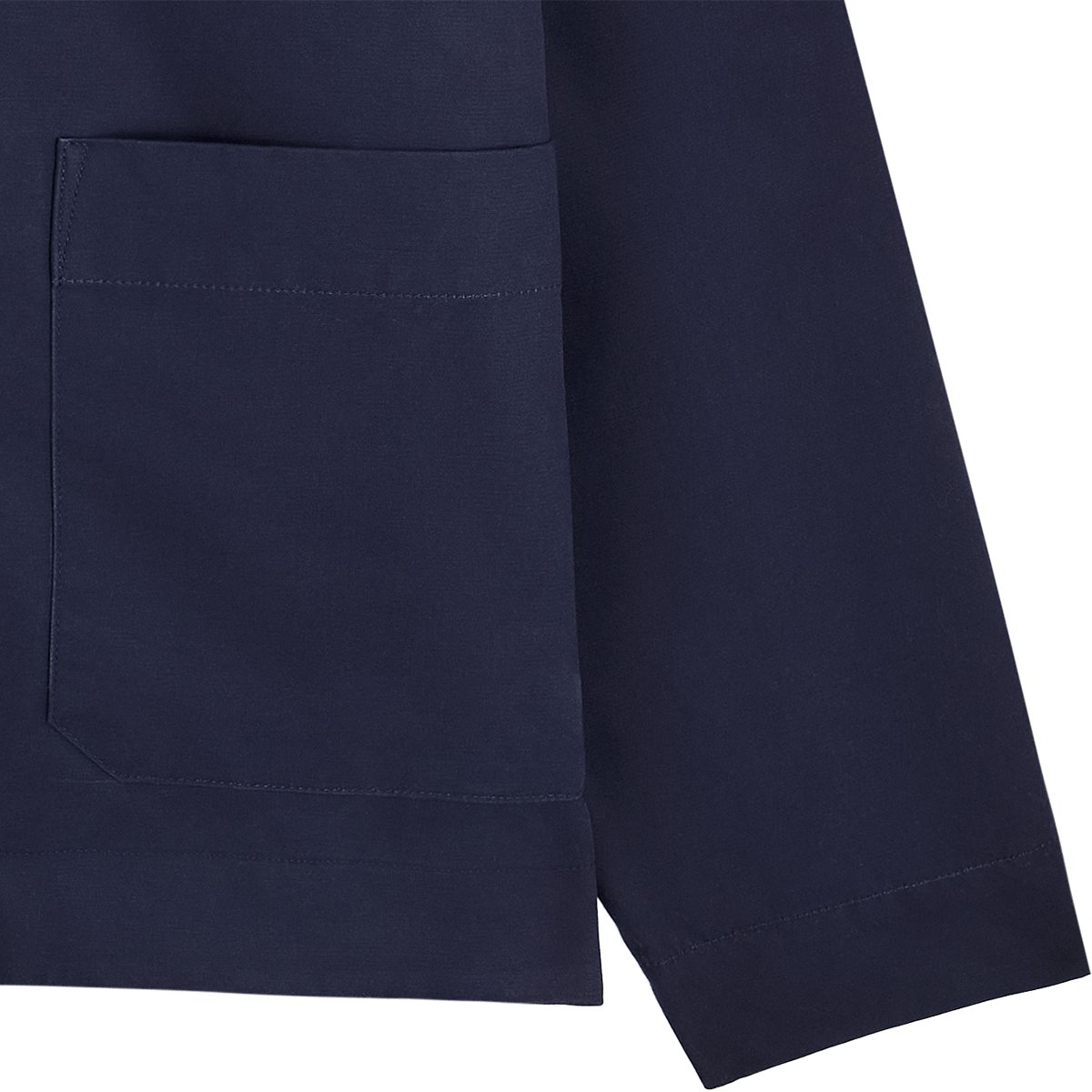 Bask In The Sun Ixone Jacket Navy Herren Worker Jacke blau